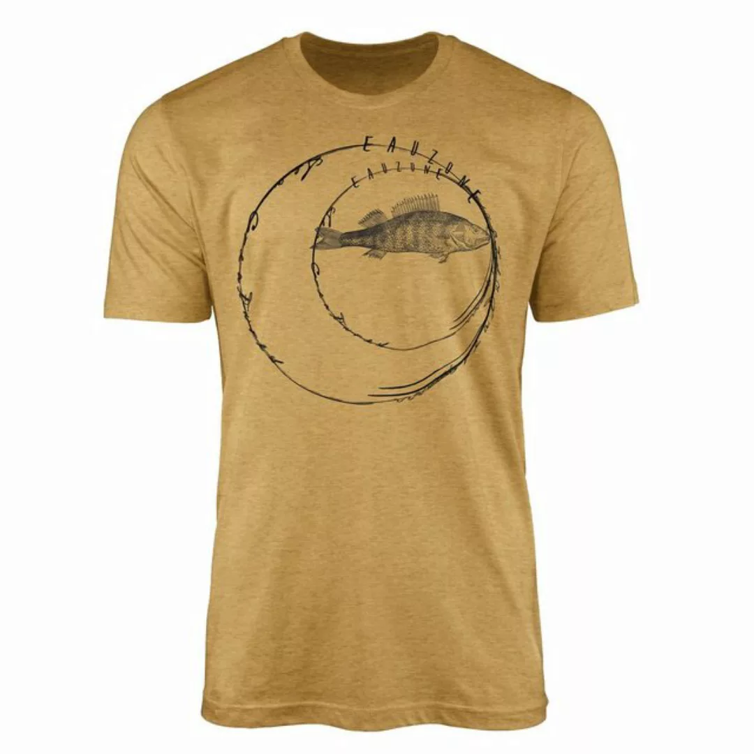 Sinus Art T-Shirt T-Shirt Tiefsee Fische - Serie: Sea Creatures, feine Stru günstig online kaufen