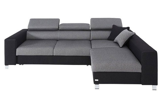 Xlmoebel Ecksofa Ecksofa L Couch Polstersofa Wohnzimmer Design Grau, 1 Teil günstig online kaufen