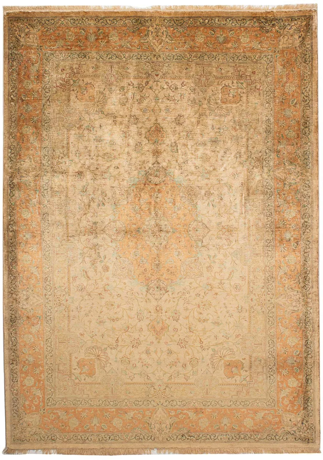 morgenland Orientteppich »Perser - Ghom - 194 x 138 cm - mehrfarbig«, recht günstig online kaufen