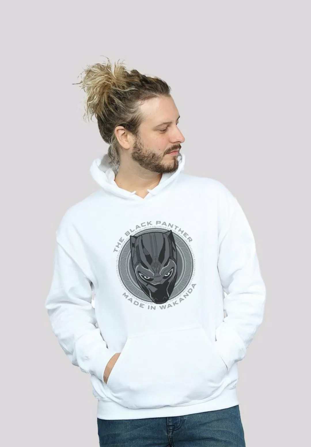 F4NT4STIC Kapuzenpullover Marvel Black Panther Made in Wakanda Print günstig online kaufen