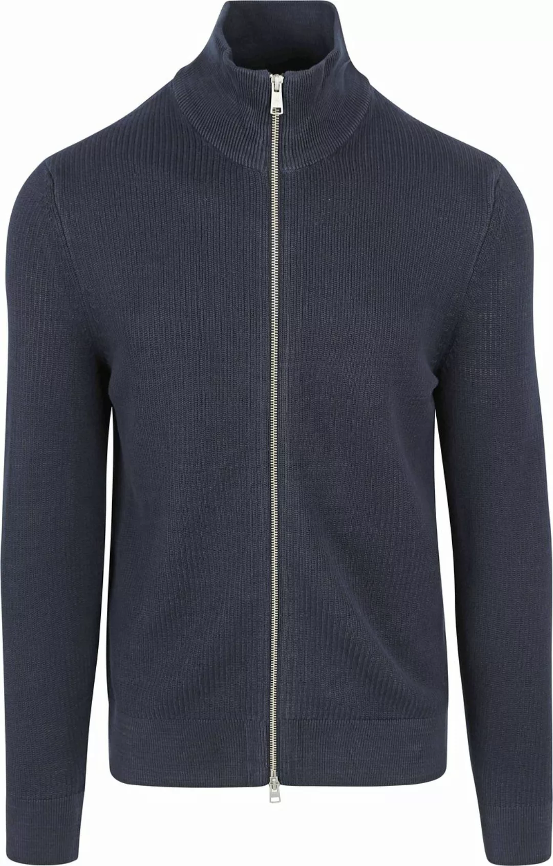 Marc O'Polo Strickjacke Navy - Größe XL günstig online kaufen