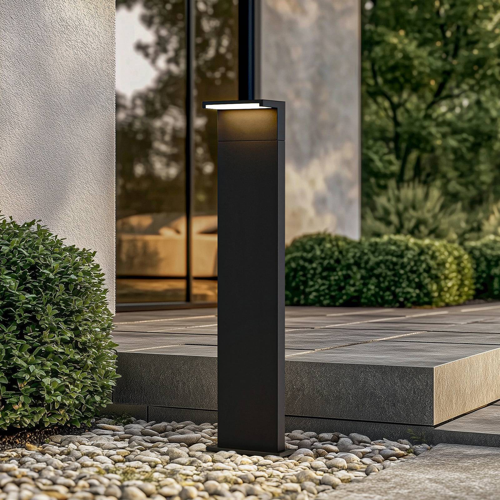 Arcchio LED-Wegeleuchte, dunkelgrau, Aluminium günstig online kaufen
