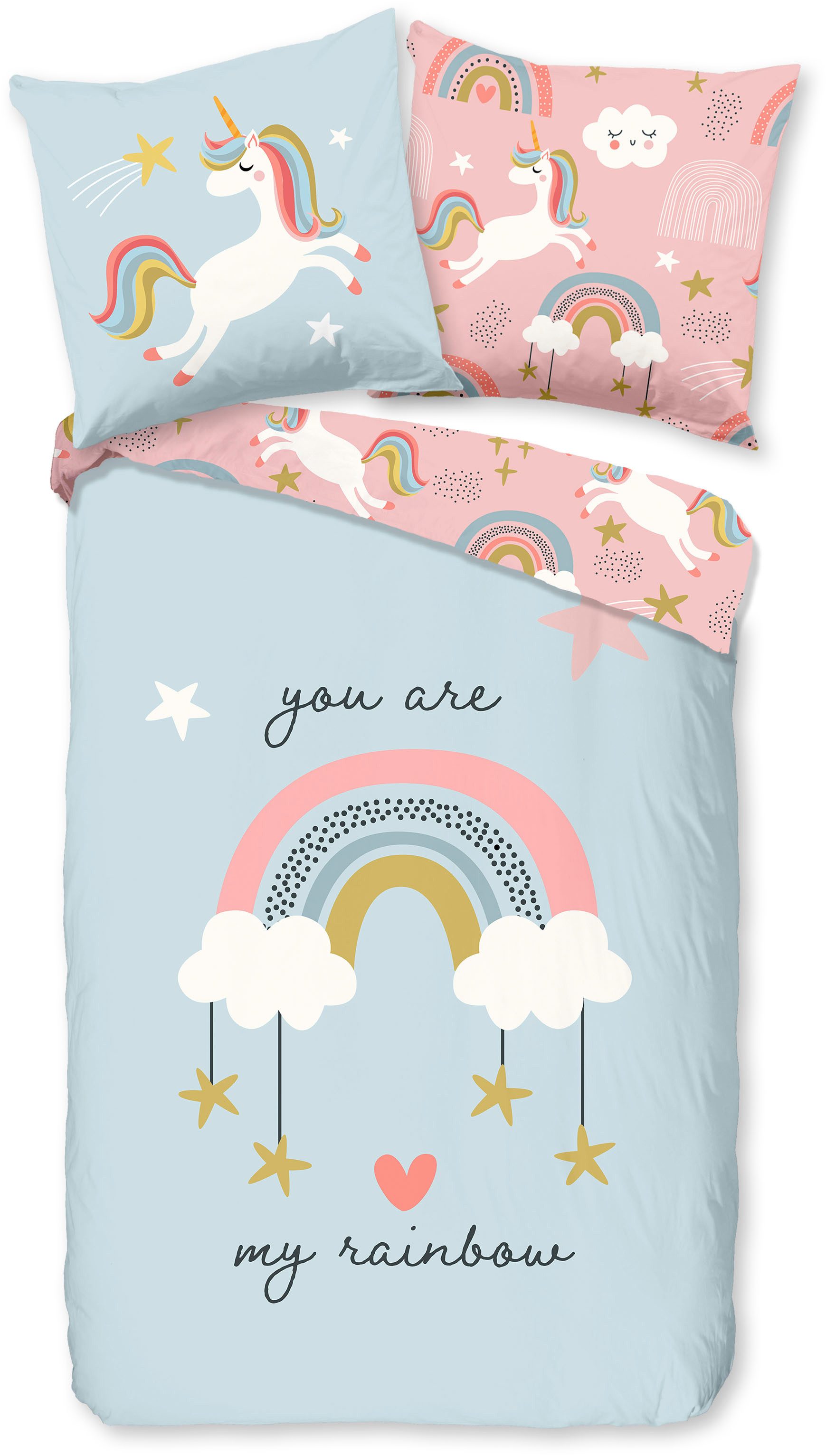 good morning Kinderbettwäsche »Suus«, Baumwolle, Renforcé, Baby, Kind, Mädc günstig online kaufen