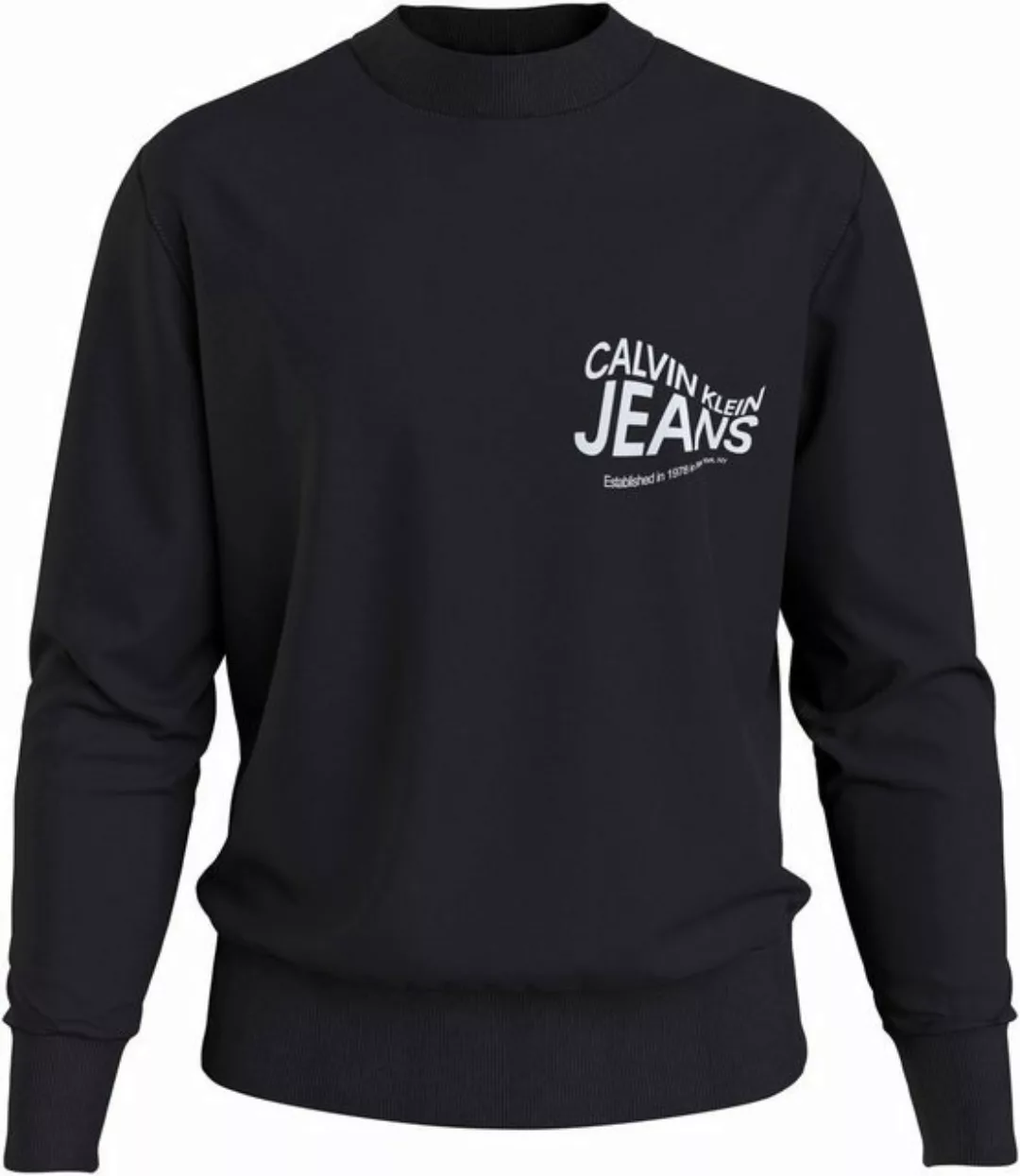 Calvin Klein Jeans Sweatshirt FUTURE MOTION GRAPHIC CREW NECK günstig online kaufen