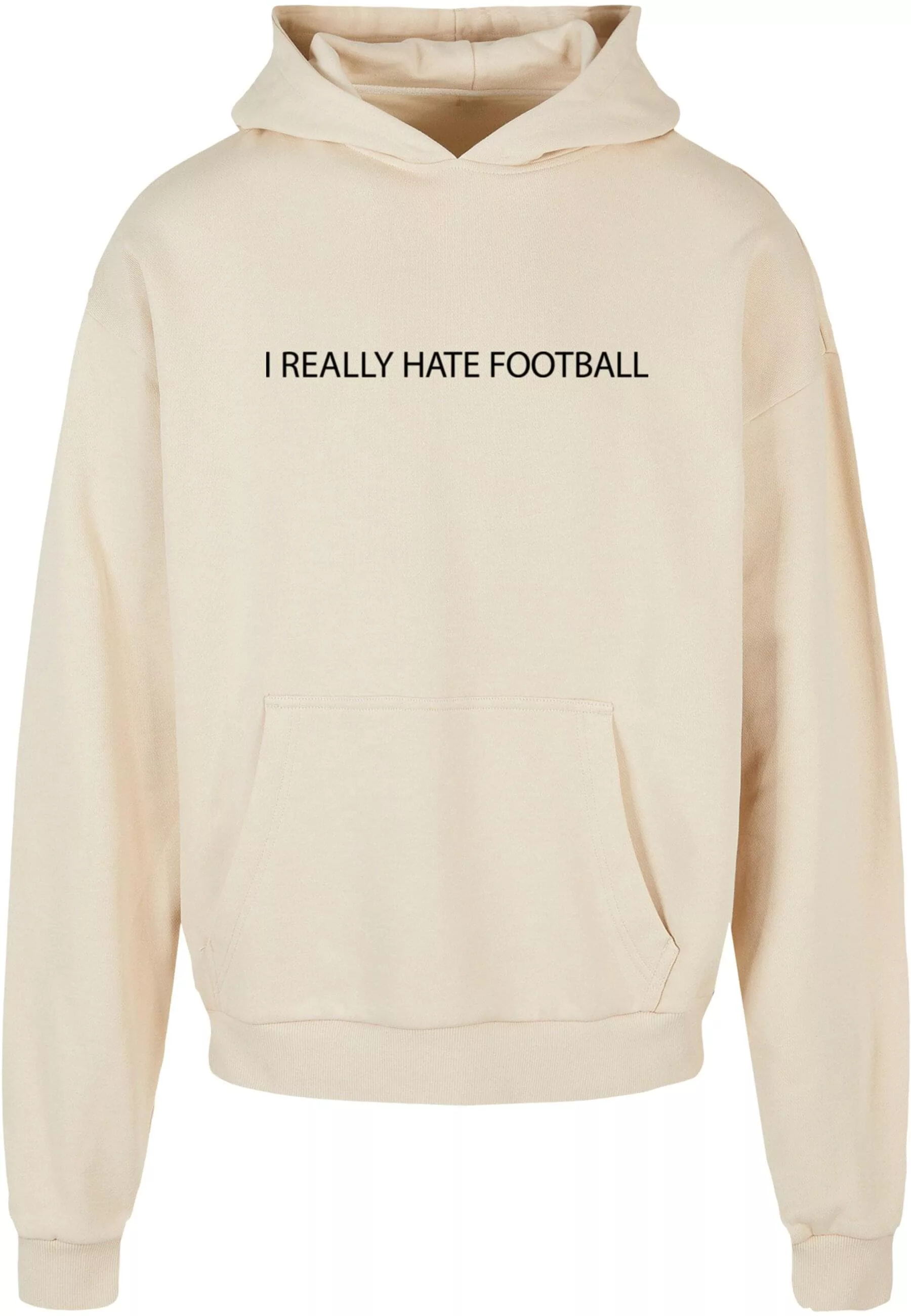 Merchcode Kapuzensweatshirt "Merchcode Herren Hate Football Ultra Heavy Hoo günstig online kaufen