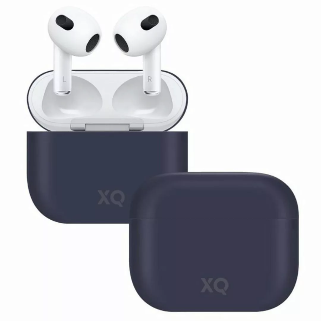 XQISIT Etui Silikon Skin Case Cover Schutz-Hülle Blau Headset (passend für günstig online kaufen