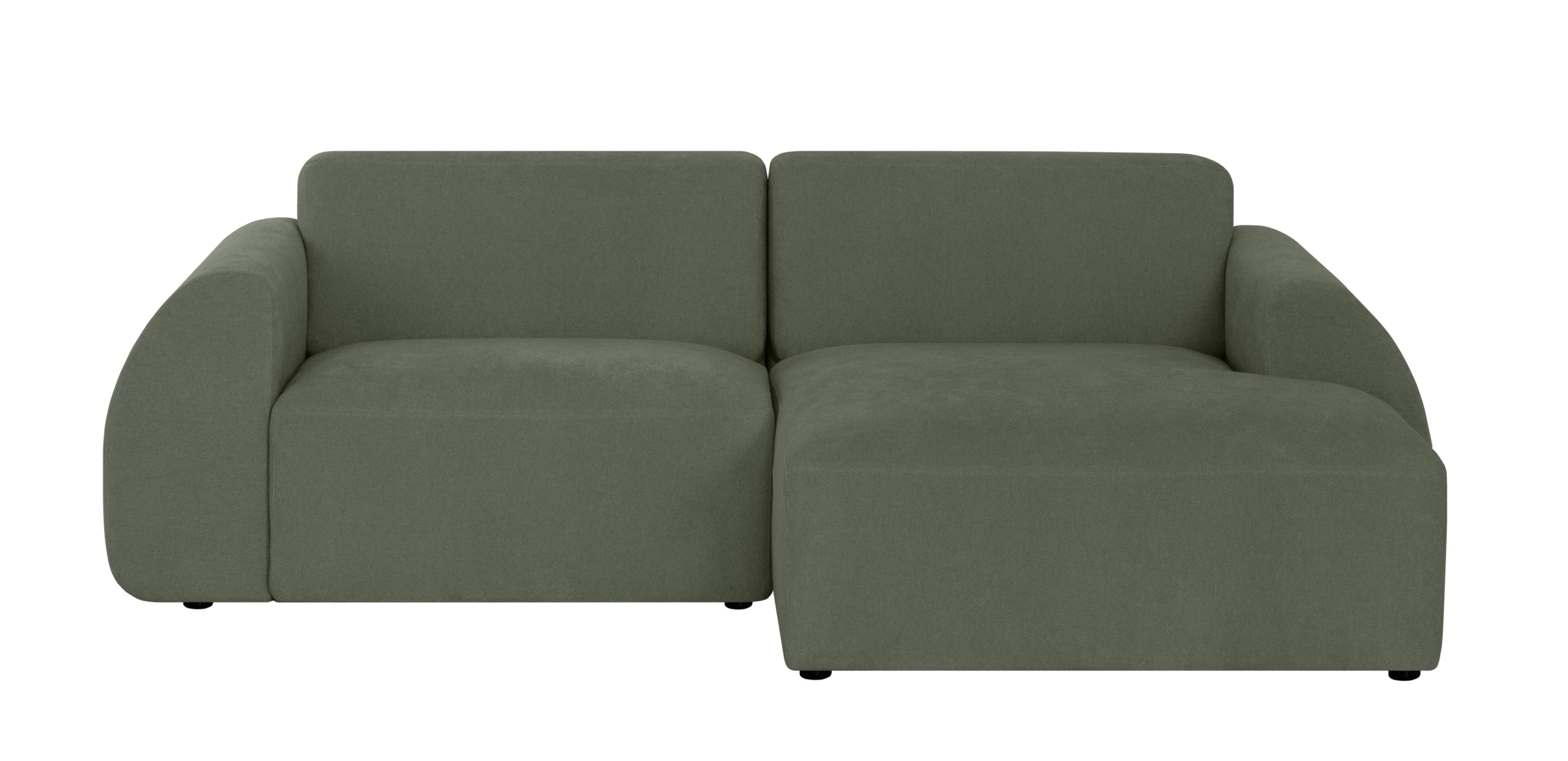 NADUVI Collection | Ecksofa Mattis rechts 2,5-Sitzer Bouclé günstig online kaufen