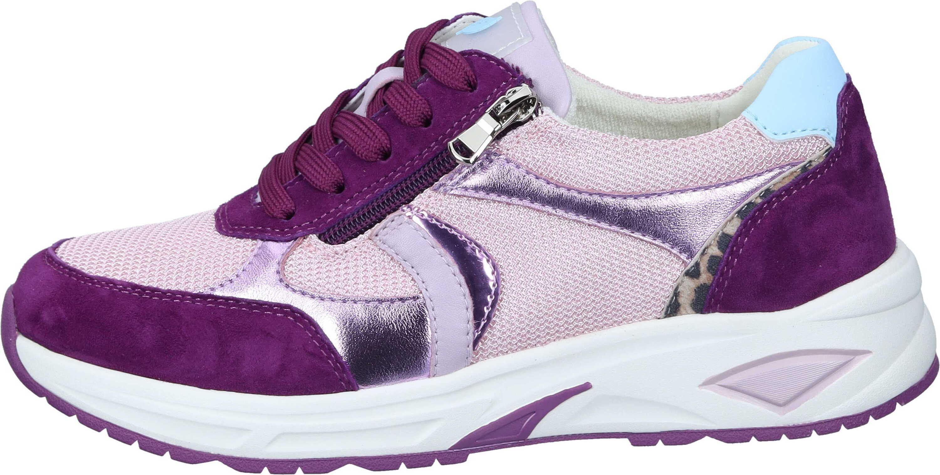 Waldläufer Schnürer Schnürschuh aus Velours/Mesh günstig online kaufen