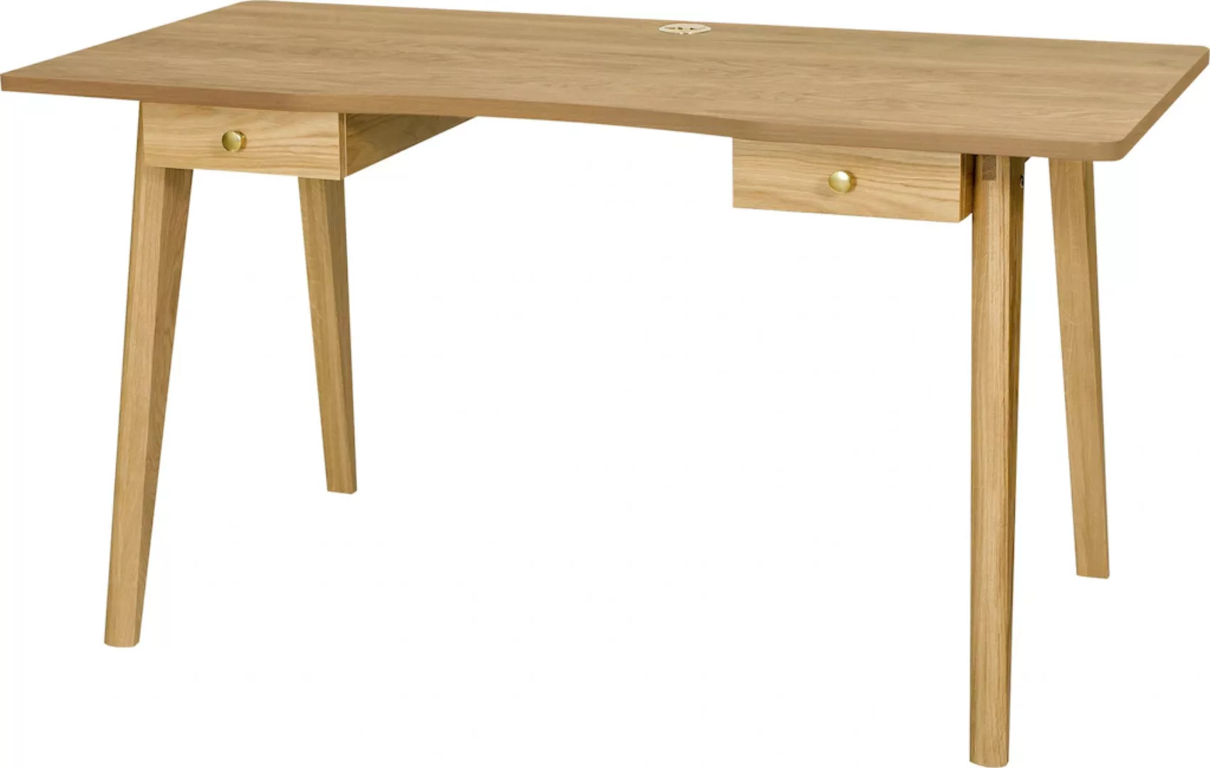 Woodman Schreibtisch »Peer«, im skandinavian Design, Tischbeine aus massive günstig online kaufen