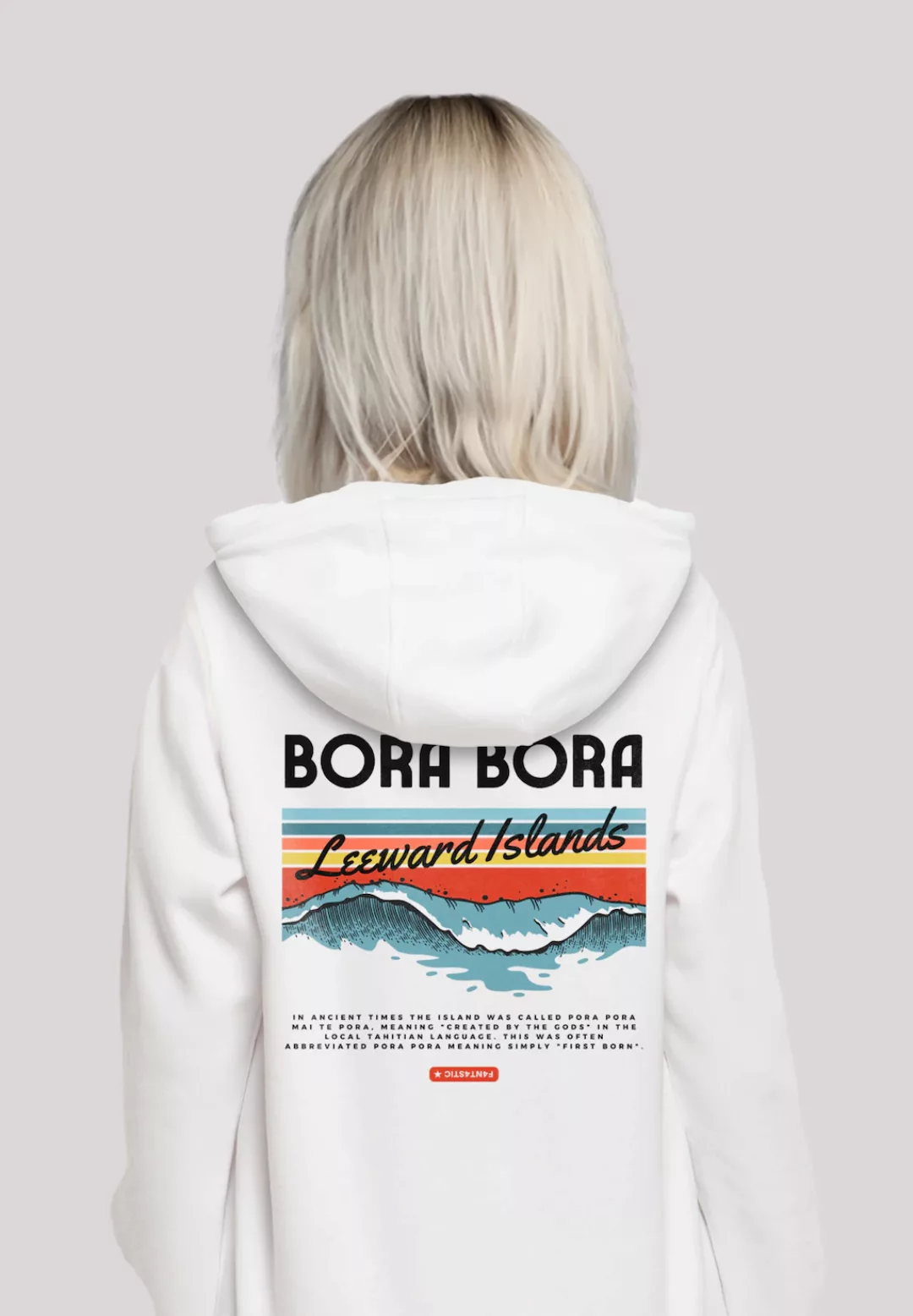 F4NT4STIC Kapuzenpullover "Bora Bora Leewards Island", Hoodie, Warm, Bequem günstig online kaufen