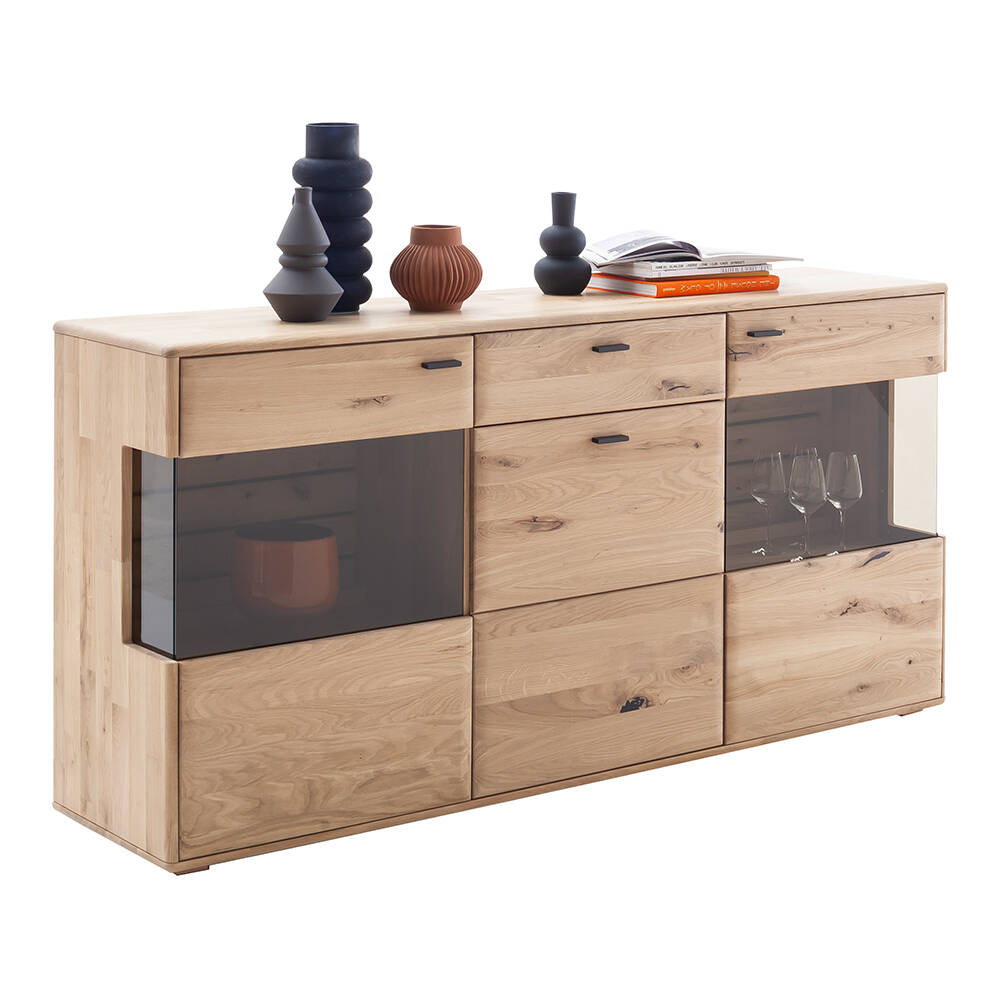 Sideboard in Eiche massiv geölt GALWAY-05 günstig online kaufen