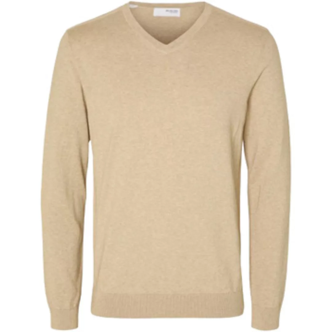 Selected  Sweatshirt Slhberg Ls Knit V-Neck Noos günstig online kaufen