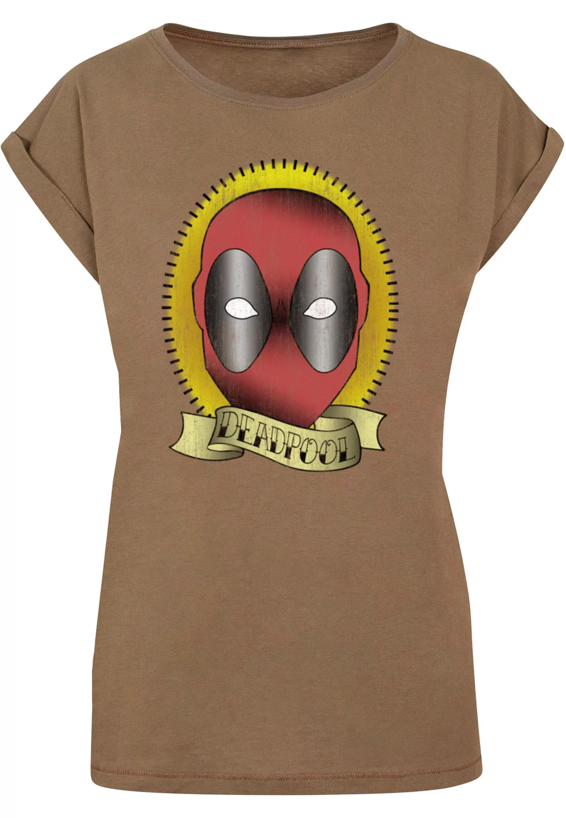 ABSOLUTE CULT T-Shirt "ABSOLUTE CULT Damen Ladies Deadpool - Tattoo Print T günstig online kaufen