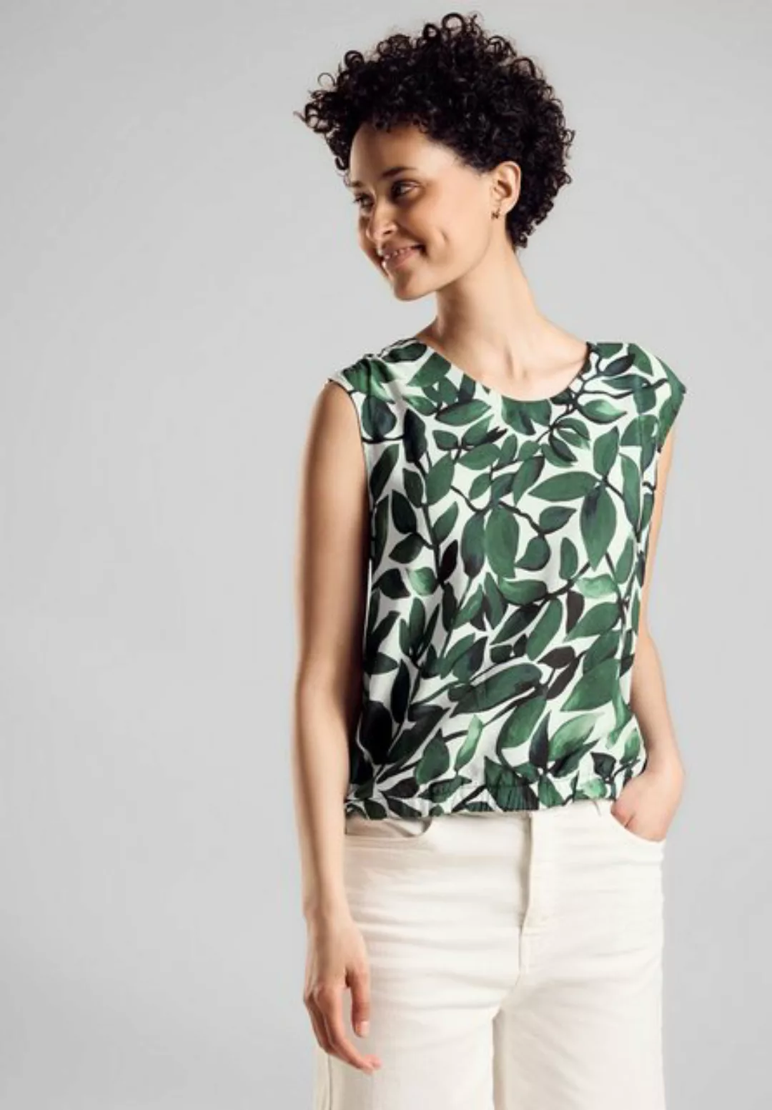 STREET ONE Shirttop mit All-Over Print günstig online kaufen