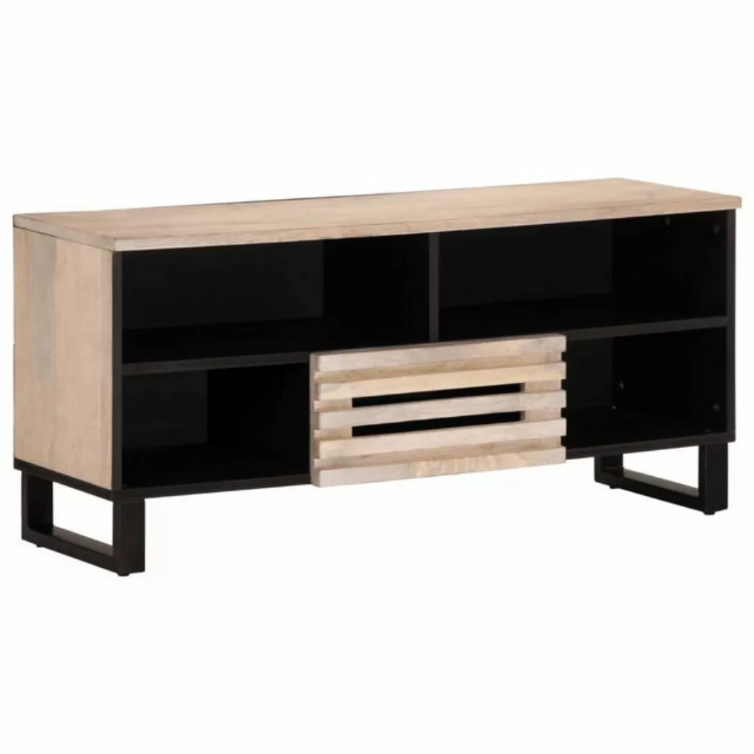 vidaXL TV-Schrank TV-Schrank 100x34x46 cm Massivholz (1-St) günstig online kaufen