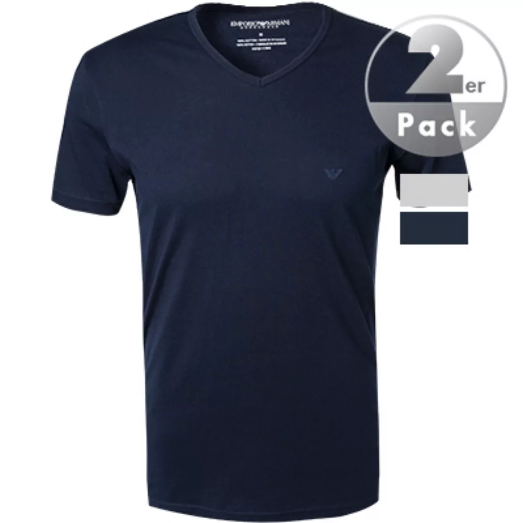 EMPORIO ARMANI V-Shirt 2er Pack 111648/CC722/15935 günstig online kaufen