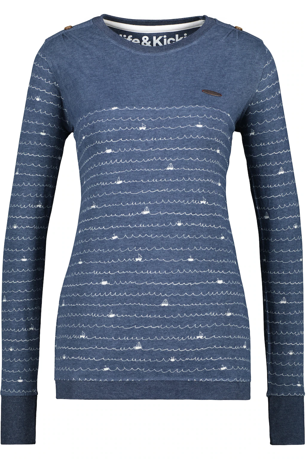 Alife & Kickin Langarmshirt "Damen LeonieAK B" günstig online kaufen