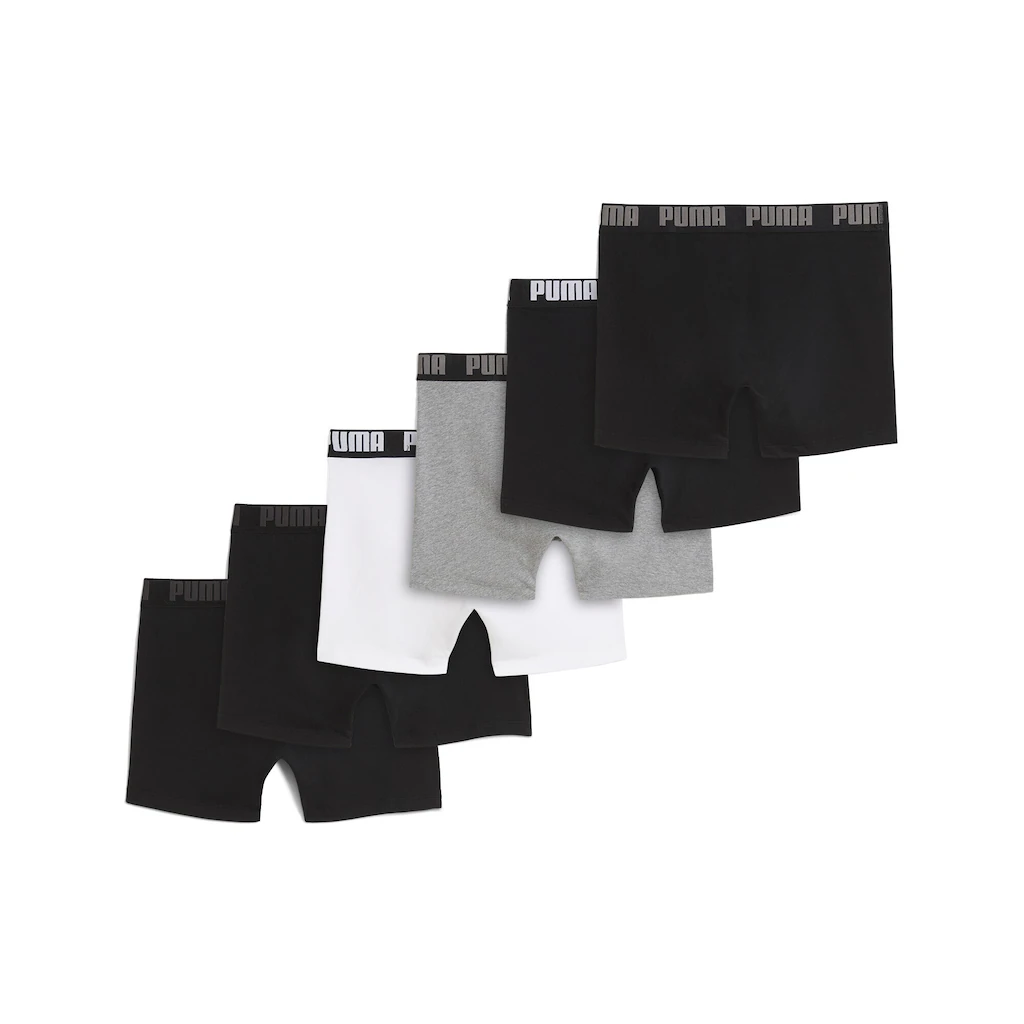 PUMA Boxershorts "Boxershort PUMA BASIC BOXER 6P ECOM 6er Pack" günstig online kaufen