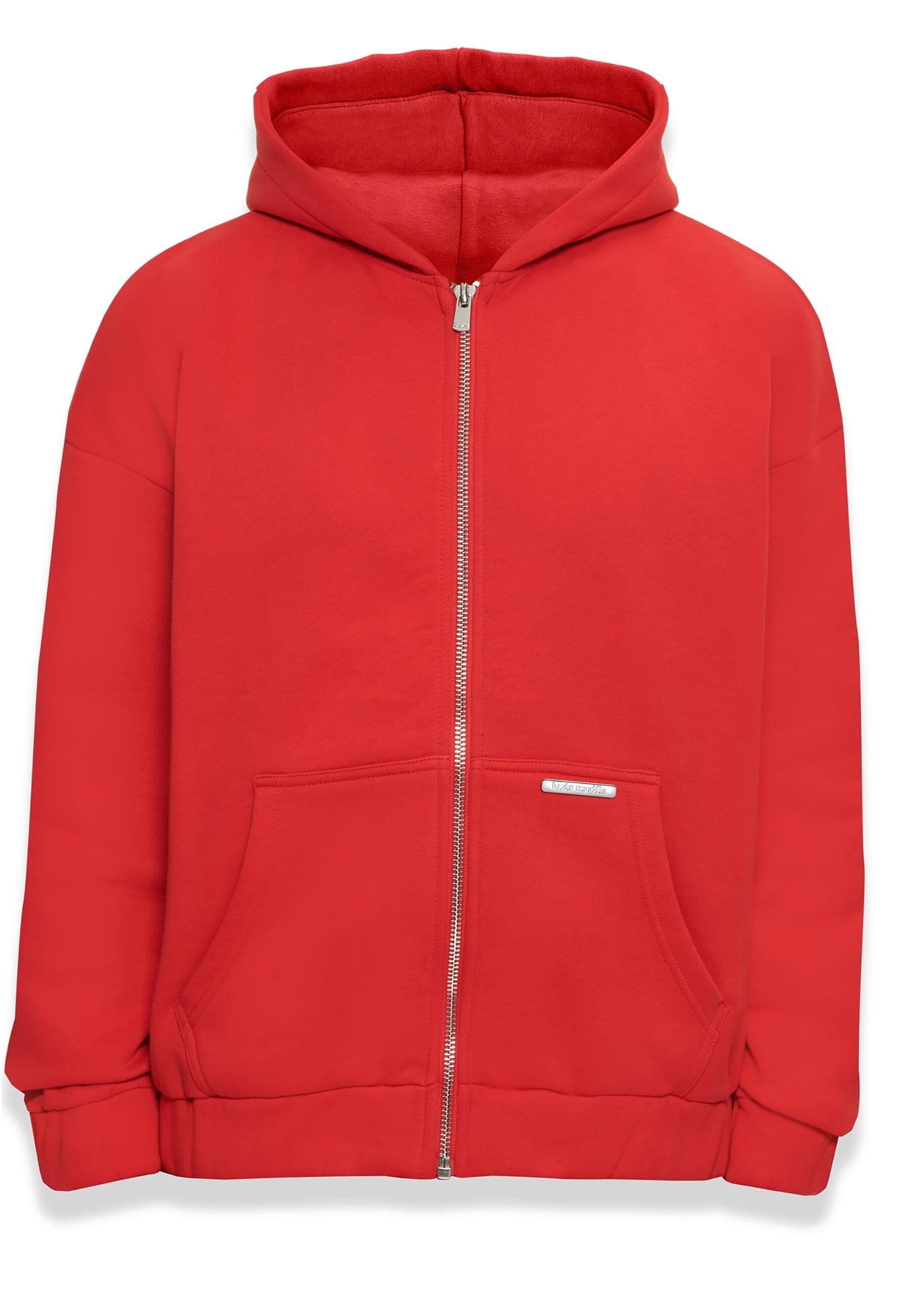 Dropsize Sweatjacke "Dropsize Herren Bazix Republiq Super Heavy Blank Zip-H günstig online kaufen