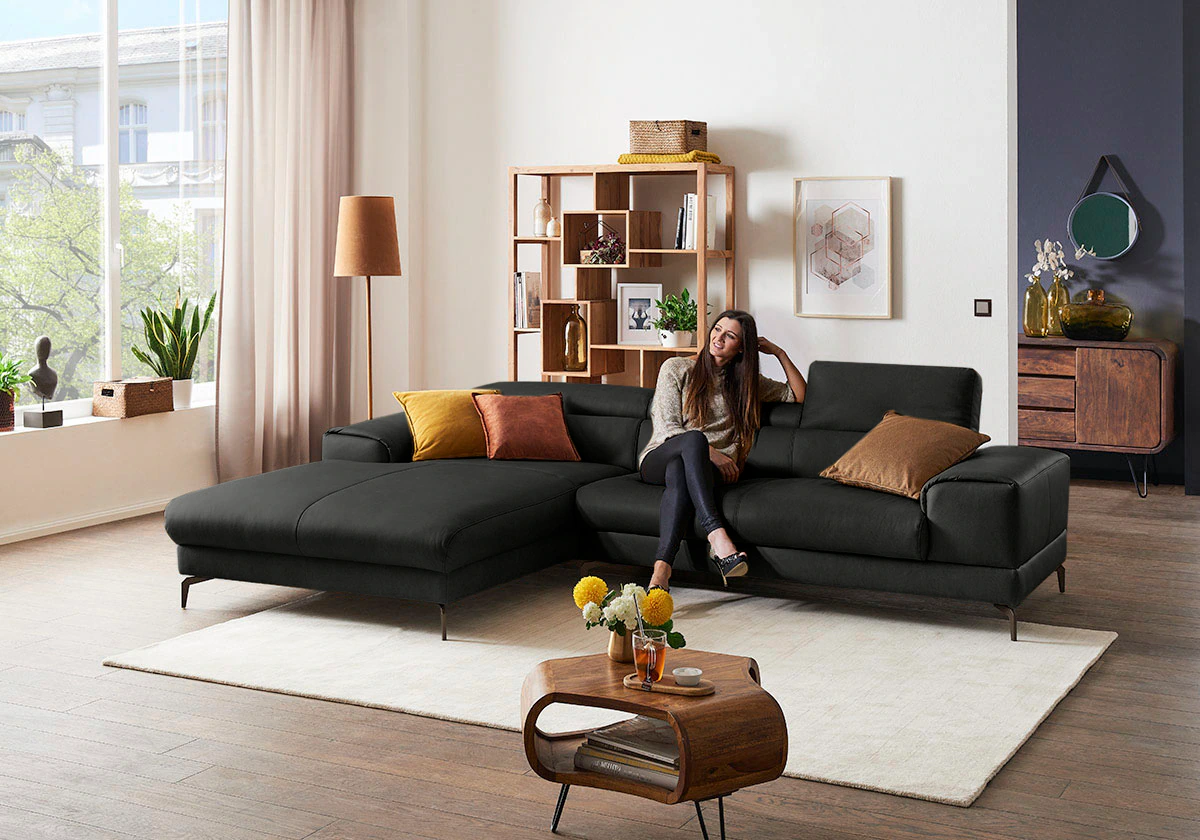 W.SCHILLIG Ecksofa "piedroo, Designsofa mit tollem Sitzkomfort, elegant und günstig online kaufen