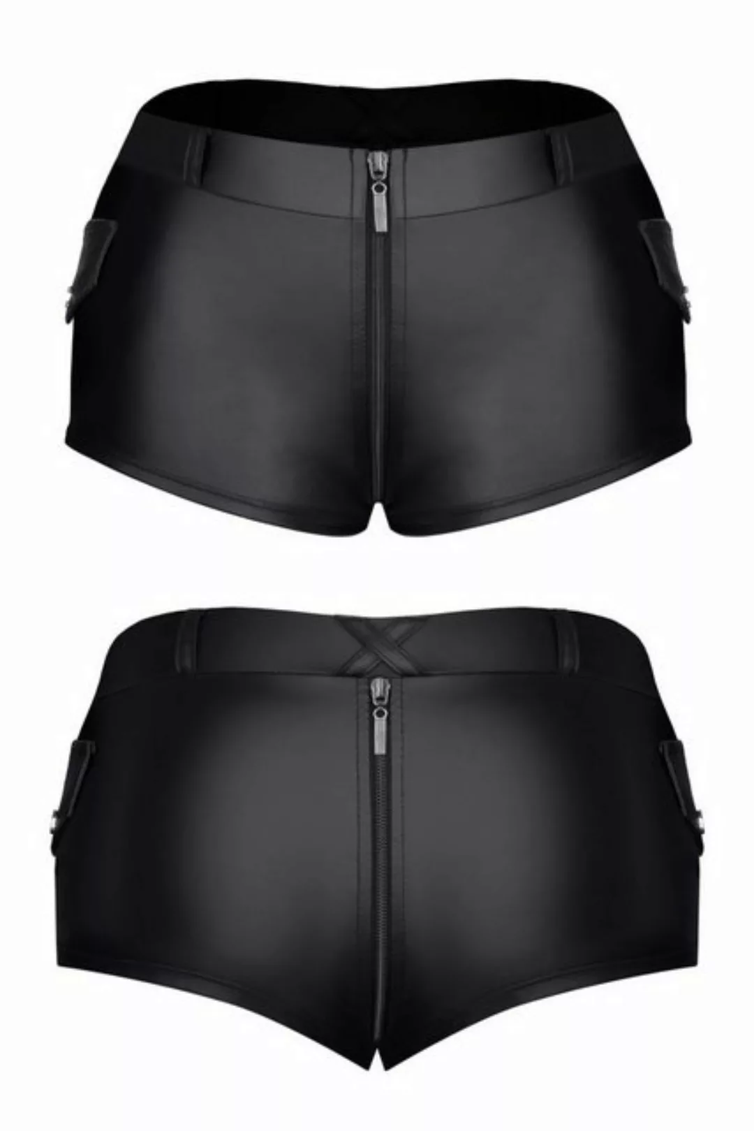 Demoniq Shorts Damen-Shorts in schwarz - 2XL günstig online kaufen