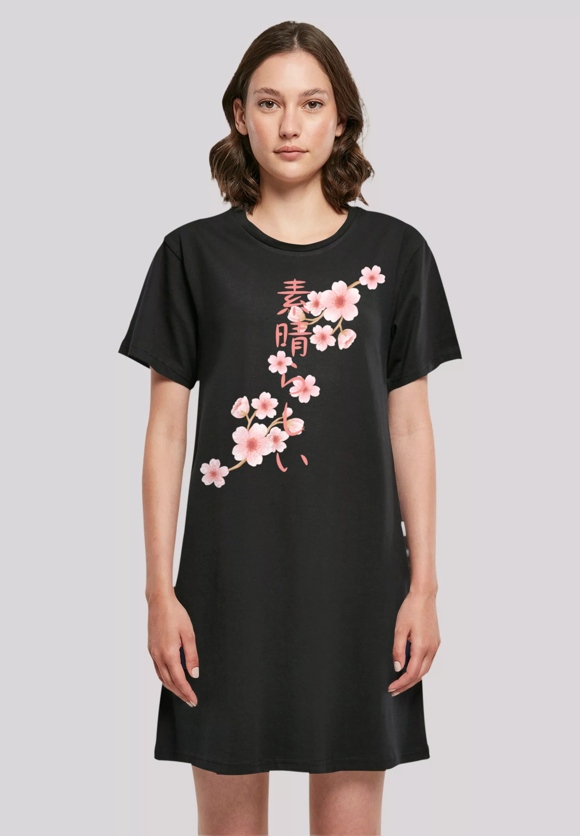 F4NT4STIC Shirtkleid "Kirschblüten Asien T-Shirt Kleid", Print günstig online kaufen