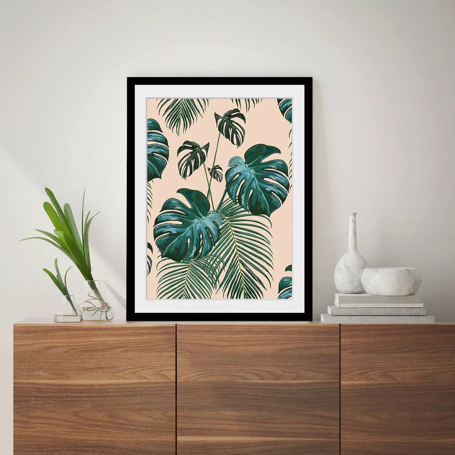 queence Bild »Alecksa«, Blätter-Pflanzen-Pflanzenbilder-Kunst, HD Premium P günstig online kaufen