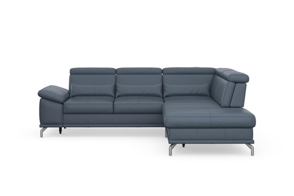 sit&more Ecksofa "Cabrio L-Form, mit Sitztiefenverstellung, Arm- und Kopfte günstig online kaufen