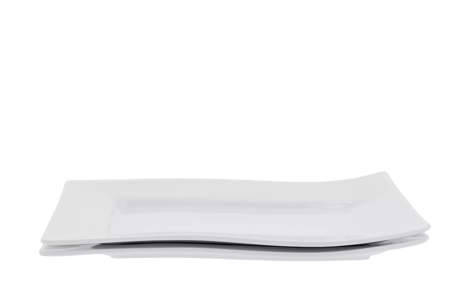 KHG Servierplatte - weiß - Porzellan - 18,5 cm - 2 cm - Sconto günstig online kaufen