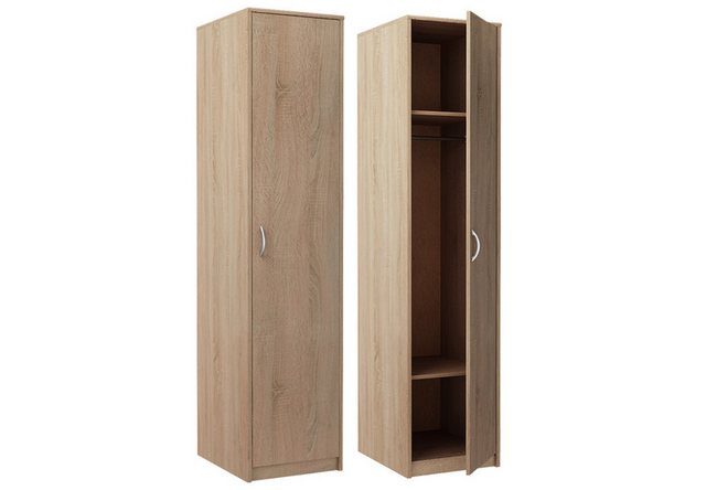 Home Collective Garderobenschrank Kleiderschrank mit 1 Tür, 1 Kleiderstange günstig online kaufen