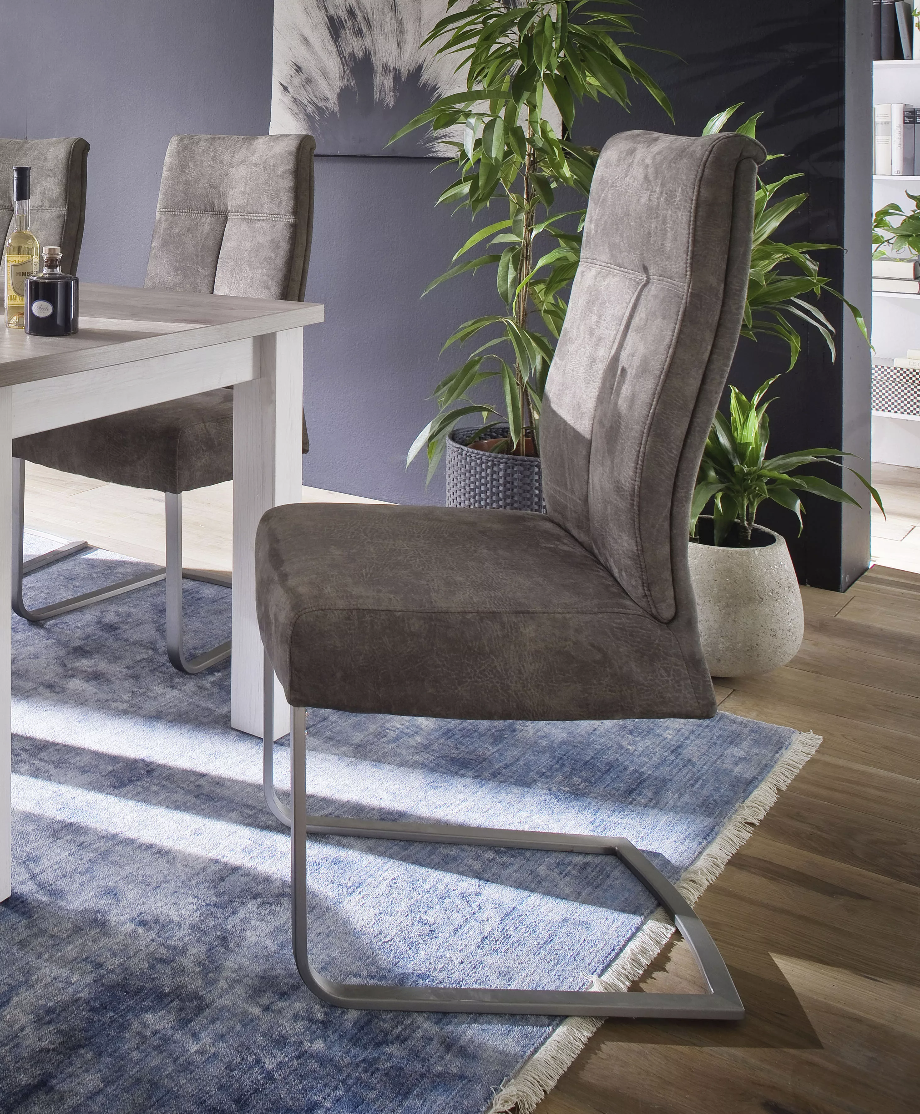 MCA furniture Freischwinger "Talena", (Set), 2 St., Stuhl belastbar bis 120 günstig online kaufen