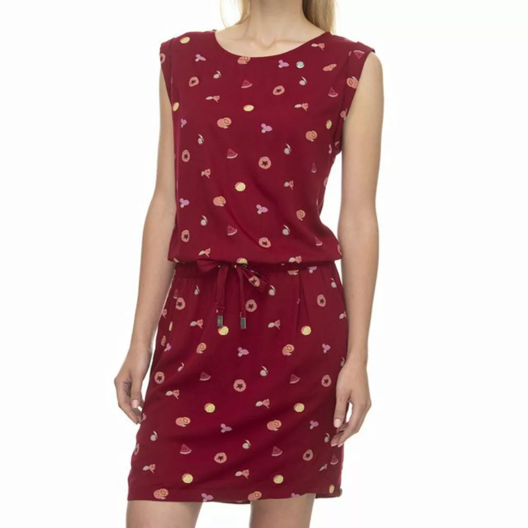 Ragwear Sommerkleid Ragwear Mascarpone Fruits Dress Red XS günstig online kaufen