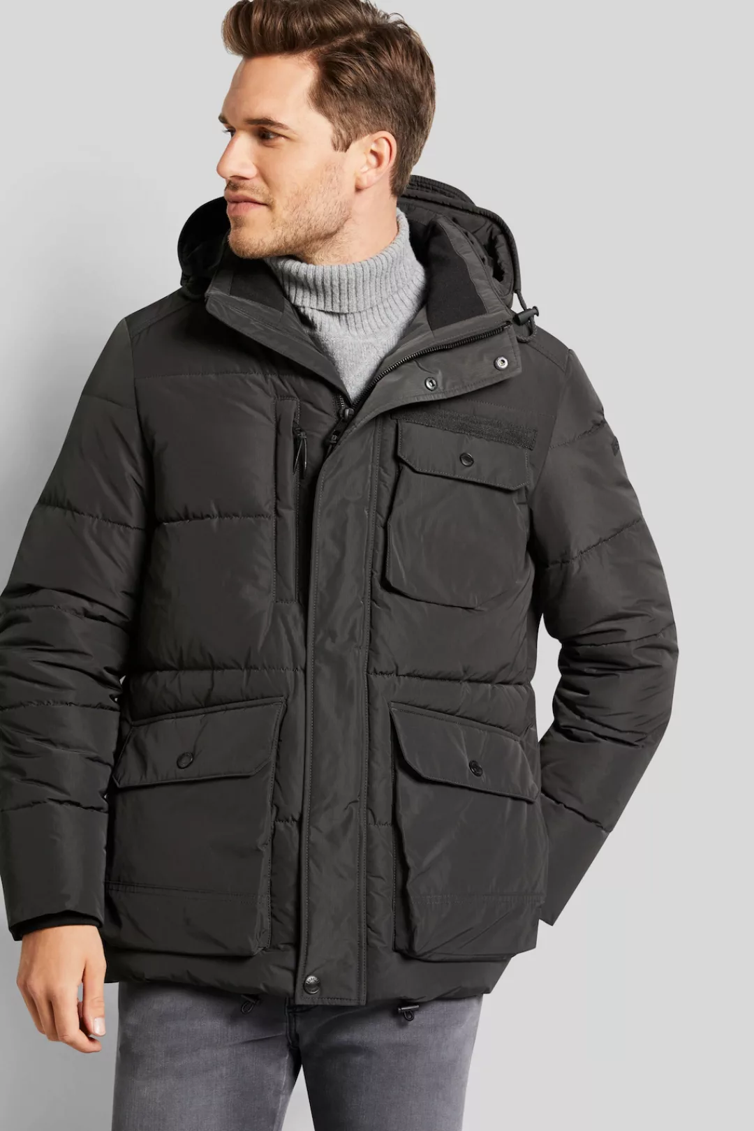 bugatti Langjacke, mit abtrennbarer Kapuze günstig online kaufen