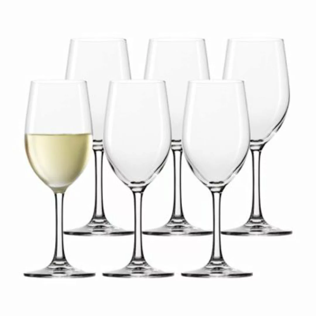 CLASSIC Weißweinglas 305 ml 6er Set Weißweingläser transparent günstig online kaufen