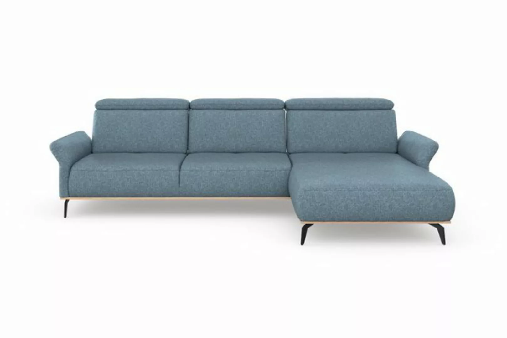 Places of Style Ecksofa Fjord L-Form, massiv, wahlweise mit Armlehnfunktion günstig online kaufen