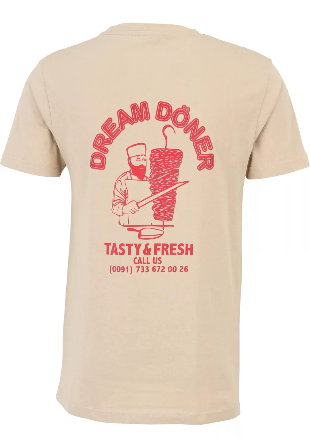 MisterTee T-Shirt "MisterTee Herren Dream Kebab Tee" günstig online kaufen