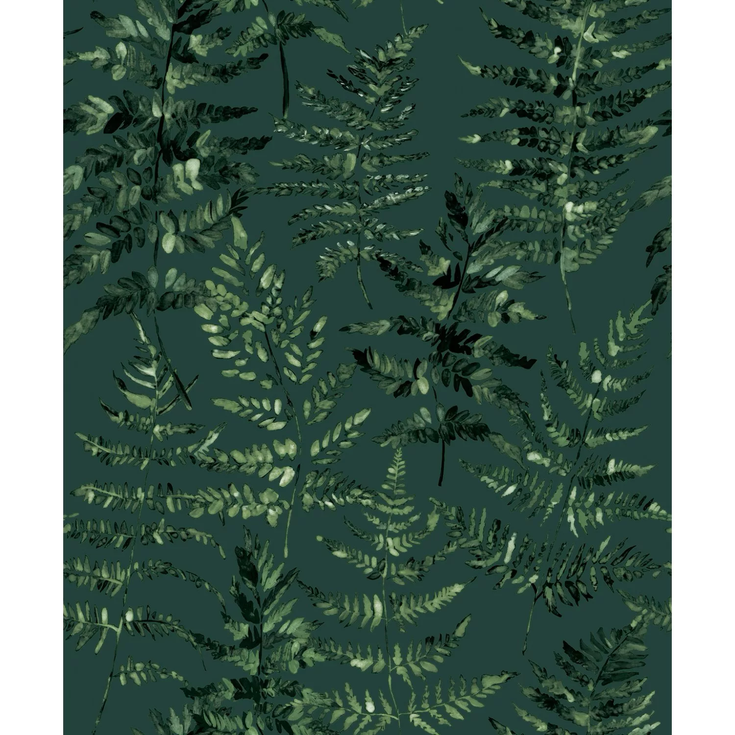 Erfurt Vliestapete Blätter grün B/L: ca. 53x1005 cm günstig online kaufen