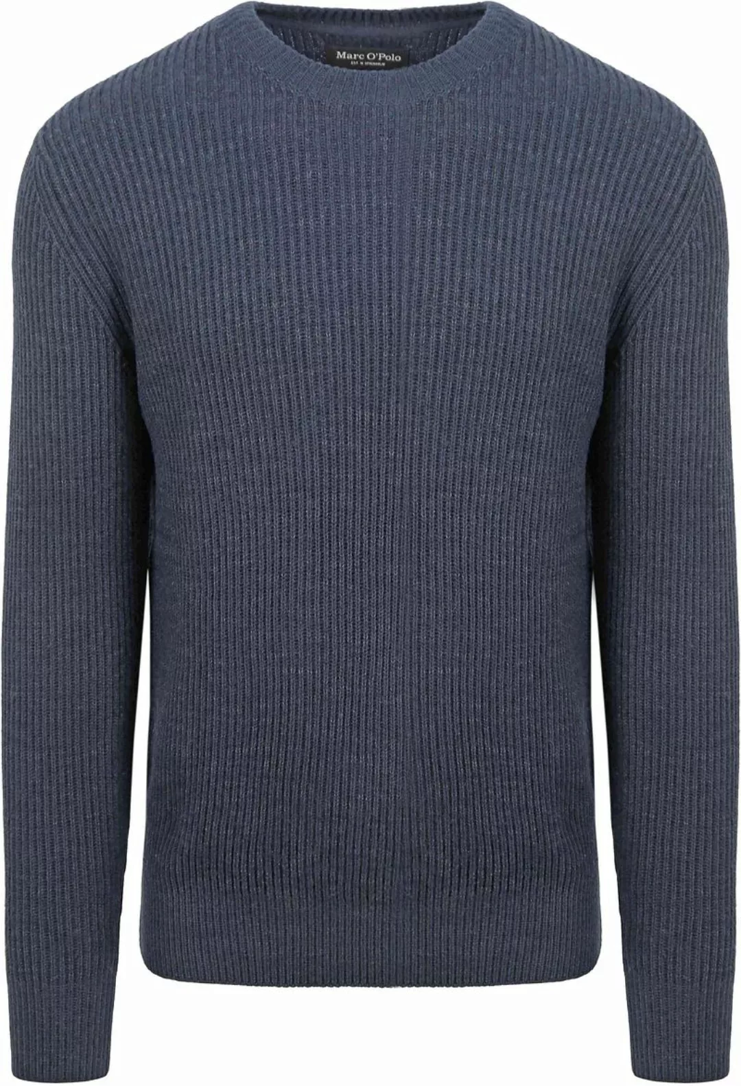 Marc O'Polo Pullover Wool Blend Navy - Größe XL günstig online kaufen