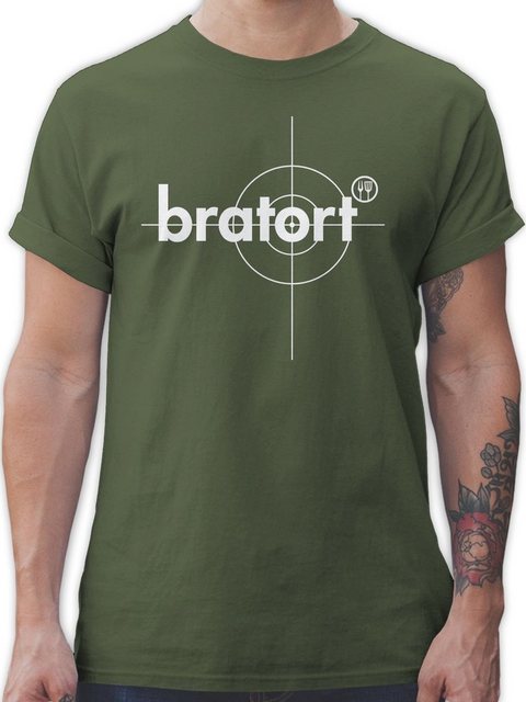 Shirtracer T-Shirt Bratort Grill Geschenk I Grillmeister I Grill Fans Grill günstig online kaufen