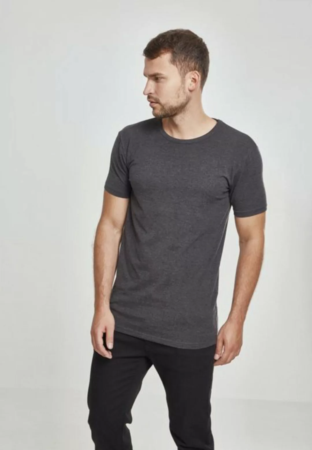 URBAN CLASSICS T-Shirt TB814 - Fitted Stretch Tee charcoal L günstig online kaufen