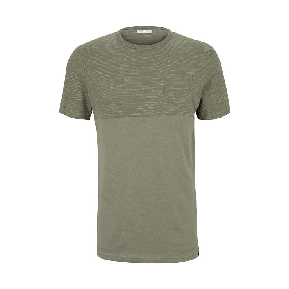 Tom Tailor 1027436 Kurzärmeliges T-shirt XL Light Oak Leaf Melange günstig online kaufen