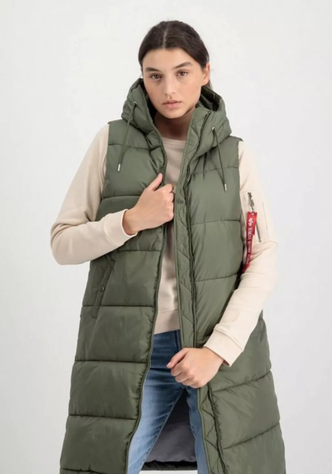 Alpha Industries Blouson "Alpha Industries Women - Vests Long Puffer Vest W günstig online kaufen