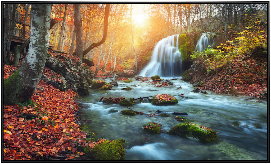 Papermoon Infrarotheizung »Mountain River Autun Wasserfall«, sehr angenehme günstig online kaufen