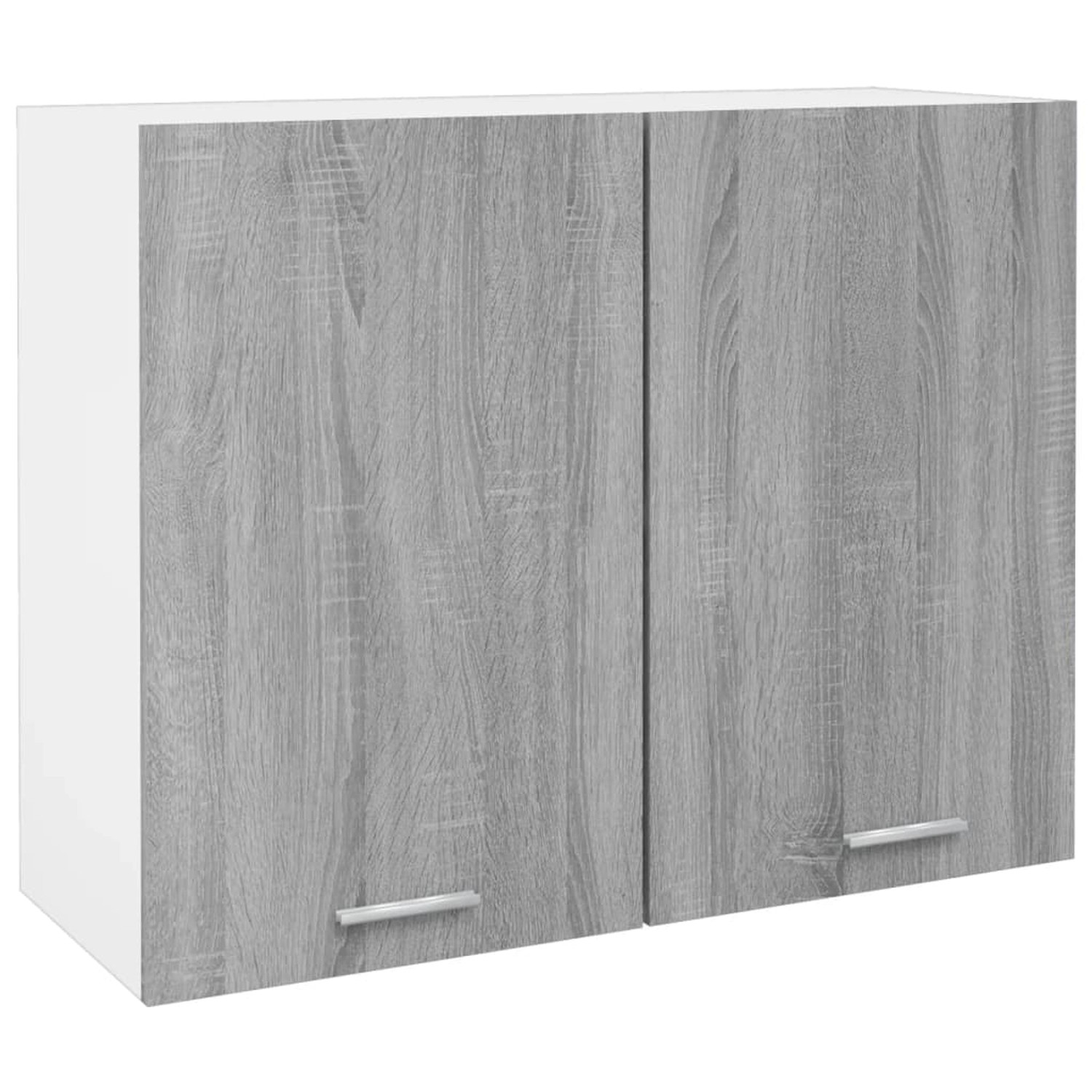 vidaXL Unterschrank Hängeschrank Grau Sonoma 80x31x60 cm Holzwerkstoff günstig online kaufen