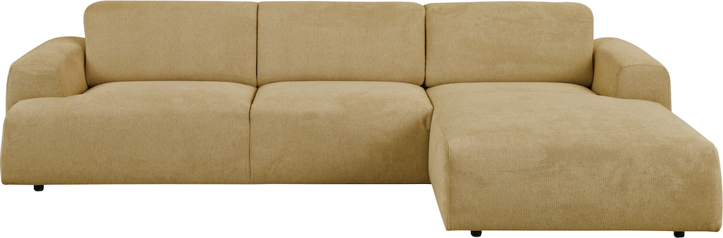 andas Ecksofa "Linkka, Breite 301 cm", L-Form, in einem weichen Chenille-St günstig online kaufen