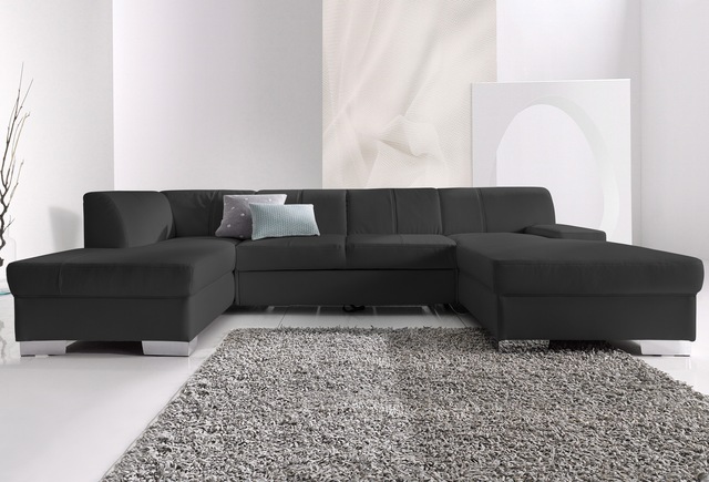 DOMO collection Wohnlandschaft "Star, zeitlose Formensprache, elegante Opti günstig online kaufen