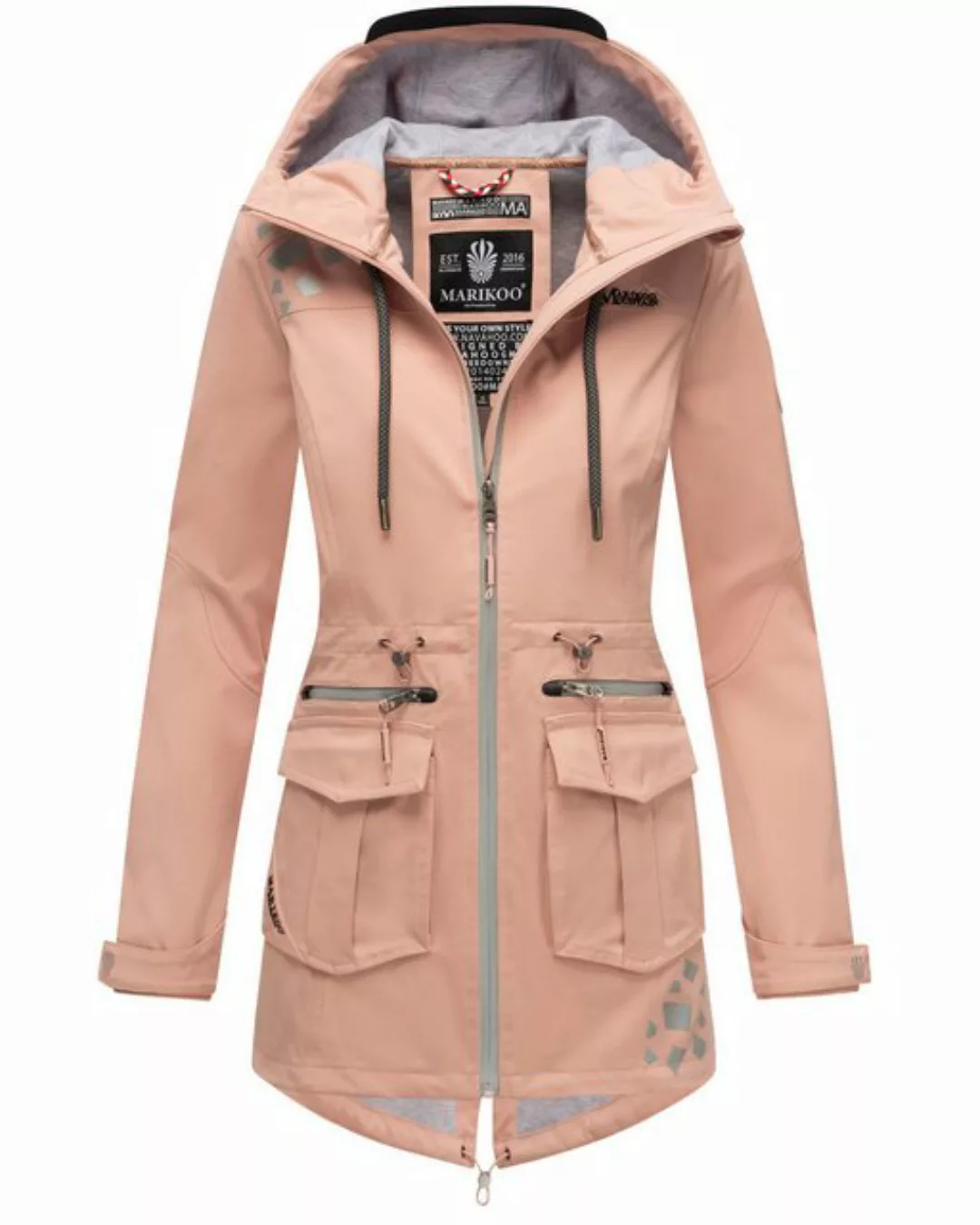 Marikoo Softshelljacke Damen Softshell Jacke "Ulissaa" aus wasserabweisende günstig online kaufen
