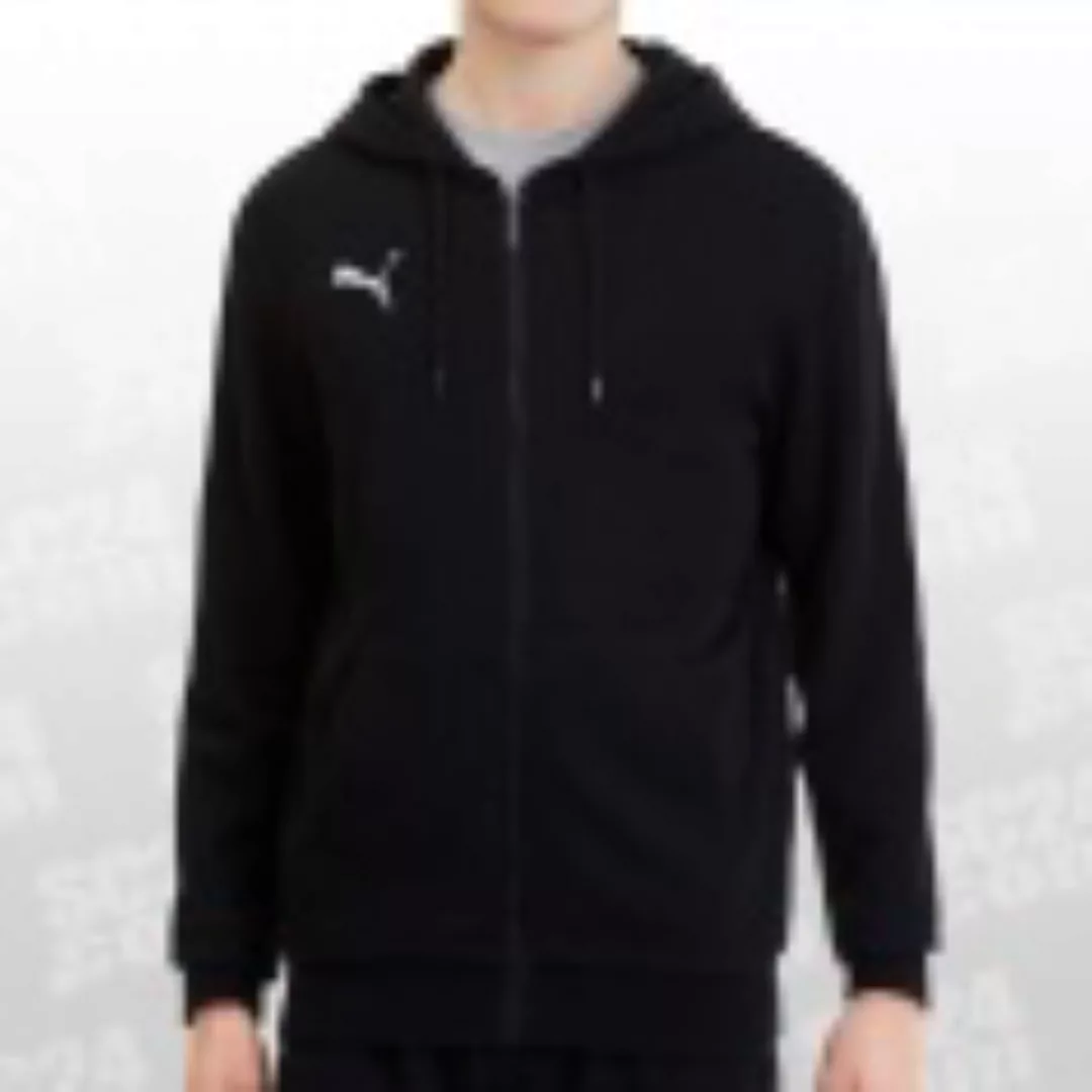 Puma teamGOAL 23 Casuals Hooded Jacket schwarz Größe S günstig online kaufen