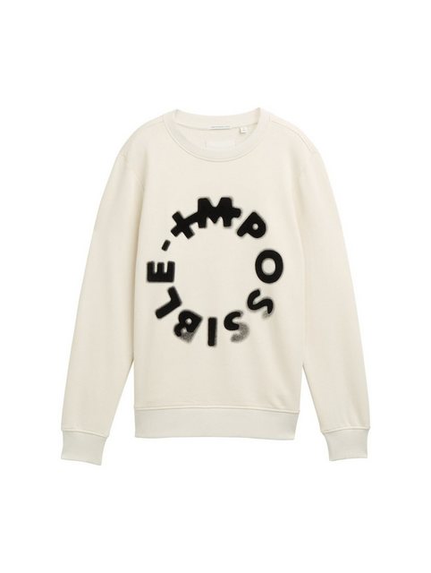 TOM TAILOR Sweatshirt Sweatshirt mit Print günstig online kaufen