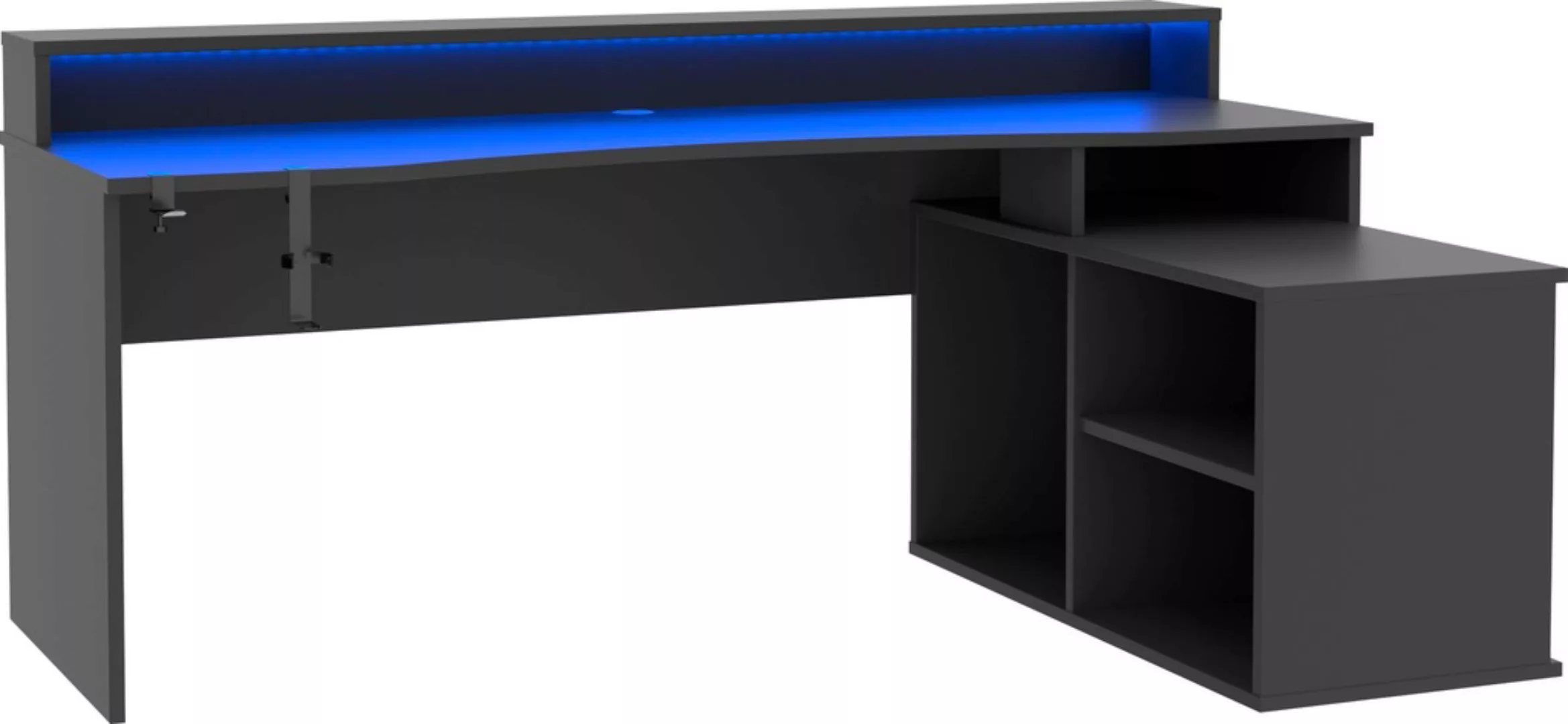 FORTE Gamingtisch "Tezaur", wahlweise mit RGB-Beleuchtung günstig online kaufen